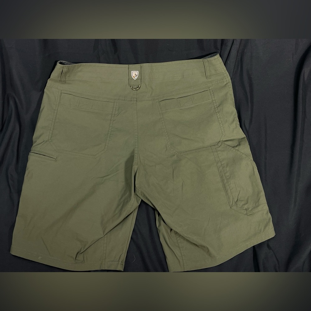 Kuhl Men's Olive Renegade Performance Shorts: Utility, style & comfort meet! - Picture 5 of 10